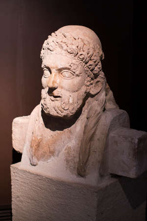 ISTANBUL, TURKEY - 4 APRIL, 2017: Museum of Archeology in Istanbul, ancient exhibits of ancient...