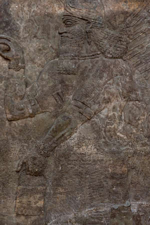 ISTANBUL, TURKEY - 4 APRIL, 2017: Museum of Archeology in Istanbul, ancient exhibits of ancient empires inhabiting the territory of present-day Turkeyのeditorial素材