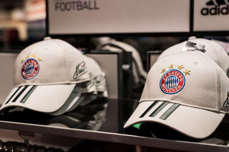 MUNICH, GERMANY - NOVEMBER 25, 2018: Allianz Arena.のeditorial素材