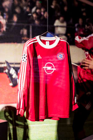 MUNICH, GERMANY - NOVEMBER 25, 2018: Located on the territory of the Allianz Arena, Munich Bavariaのeditorial素材