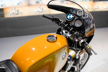 MUNICH, GERMANY - NOVEMBER 24, 2018: Exhibition of the BMW Museum.のeditorial素材