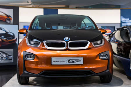 MUNICH, GERMANY - NOVEMBER 24, 2018: Exhibition of the BMW Museum.のeditorial素材