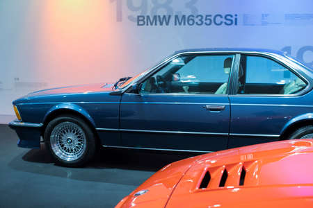 MUNICH, GERMANY - NOVEMBER 24, 2018: Exhibition of the BMW Museum.のeditorial素材