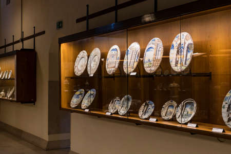 6 JUNE 2018, MILAN, ITALY: The exposition of the luxury belongings of the nobles of Milan is exhibited in the Sforza Castle Museum.のeditorial素材