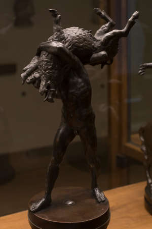 6 JUNE 2018, MILAN, ITALY: The exposition of the luxury belongings of the nobles of Milan is exhibited in the Sforza Castle Museum.のeditorial素材