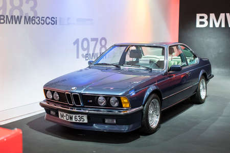 MUNICH, GERMANY - NOVEMBER 24, 2018: Exhibition of the BMW Museum.のeditorial素材