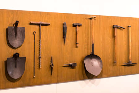 MUNICH, GERMANY - NOVEMBER 26, 2018: A German film of various energy generators.のeditorial素材