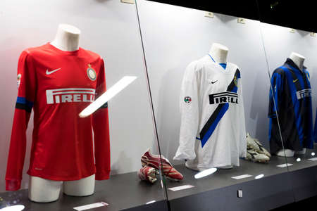 Official Store of FC Internazionale in Milan.