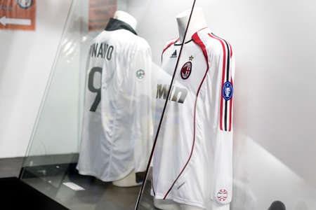 Official jersey of FC Internazionale - FC Barcelona.の写真素材