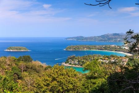 Kata and Karon beach Viewpoint Phuket の写真素材