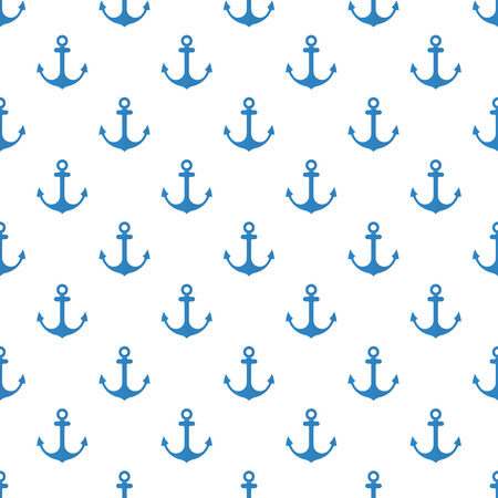 Anchor Seamless Pattern flat design  Illustrationのイラスト素材