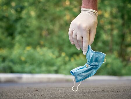 Environmental pollution by medical waste.
