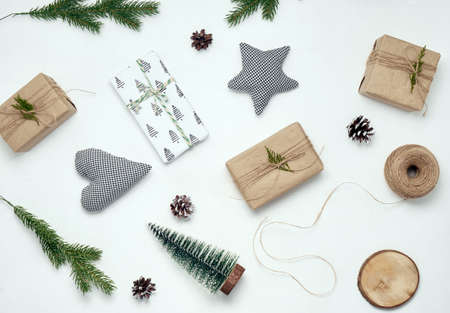 Mockup for New year cards, banners and party posters.
