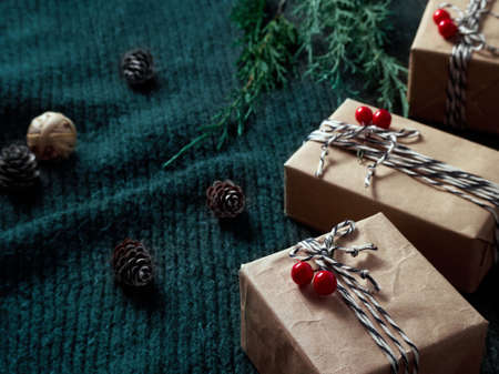 Christmas, winter, new year concept.の写真素材