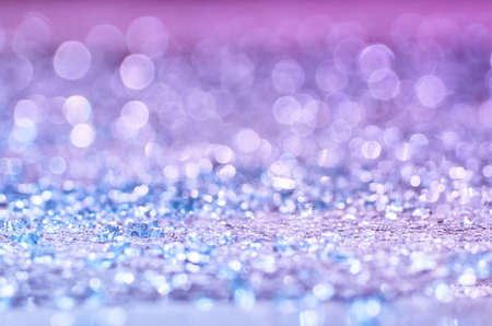 Abstract bokeh defocus glitter blur backgroundの写真素材