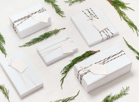Mockup for New year cards, banners and party posters.
