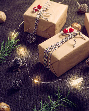 Christmas, winter, new year concept.の写真素材