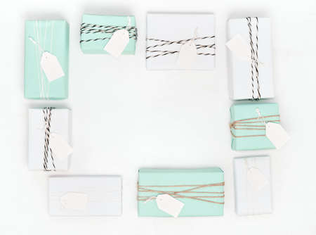 Mockup for New year cards, banners and party posters.の写真素材