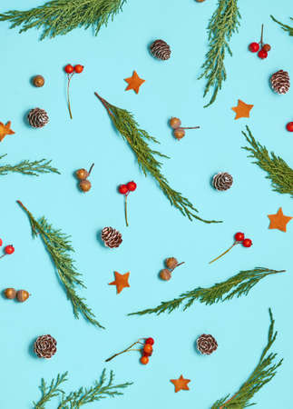 Mockup for New year cards, banners and party posters.の写真素材