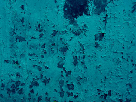 Old cracked paint on the concrete wall.の写真素材