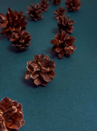 Christmas composition. Christmas, winter, new year concept.の写真素材