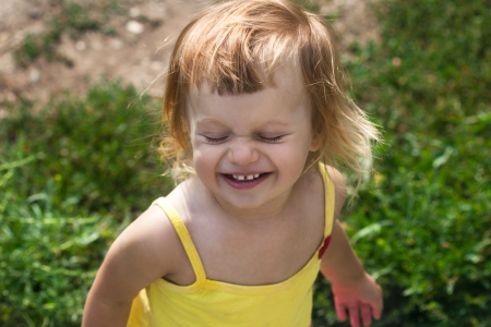 happy jolly childの写真素材