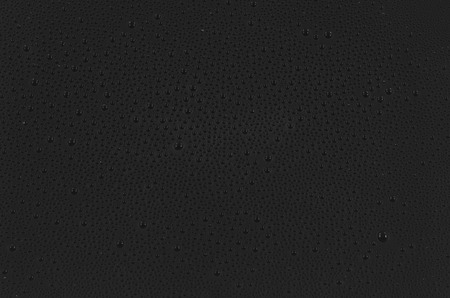 Black water drops background
