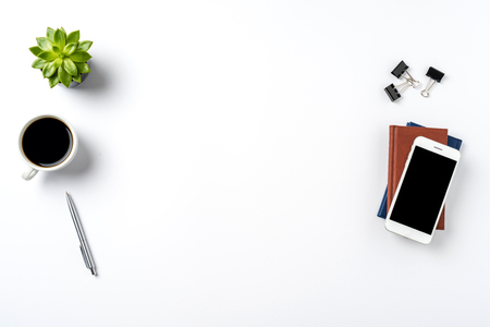 Office table backgroundの写真素材