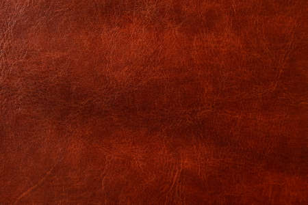 Red leather texture. Elegant backgroundの写真素材
