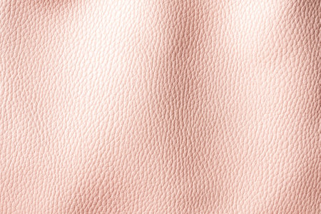 Pink folded leather texture. Elegant backgroundの写真素材