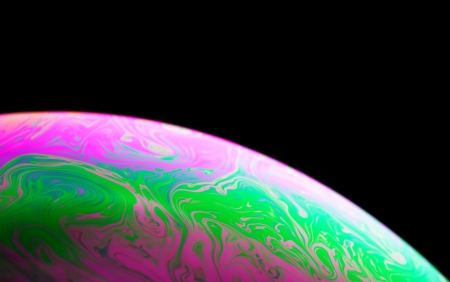 Abstract planet, colorful background close upの写真素材