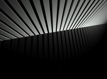 3d lines, abstract as a futuristic backgroundの写真素材