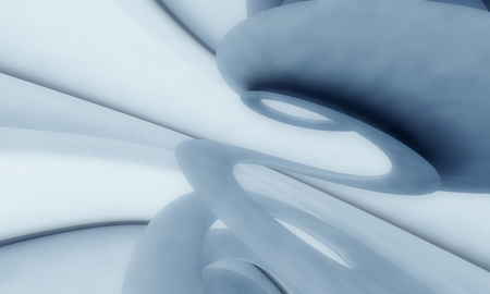 Architecture 3d abstract backgroundの写真素材