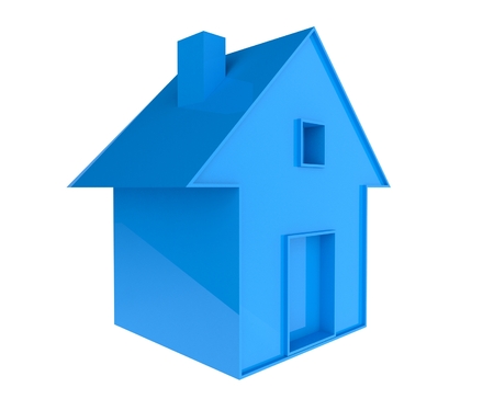 3d house iconの写真素材
