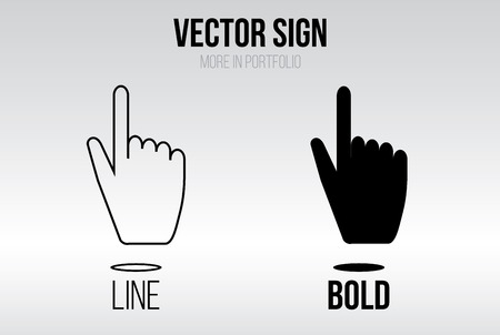 Linear icon vector set, line and bold styleのイラスト素材