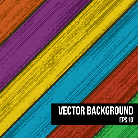Colorful wooden planks background textureのイラスト素材