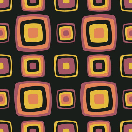 Seamless geometric vintage wallpaper vector illustrationのイラスト素材
