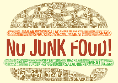 Hamburger word cloud, vector illustration conceptのイラスト素材