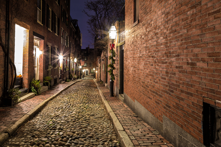 Streets of Bostonの写真素材