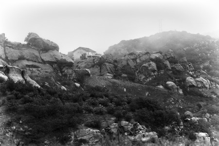 Between the Mountainsの写真素材