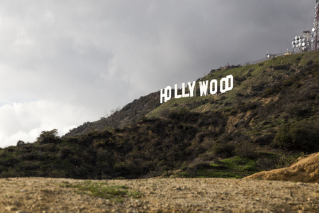 Hollywood Signのeditorial素材
