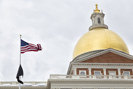 Massachusetts State House Domeのeditorial素材
