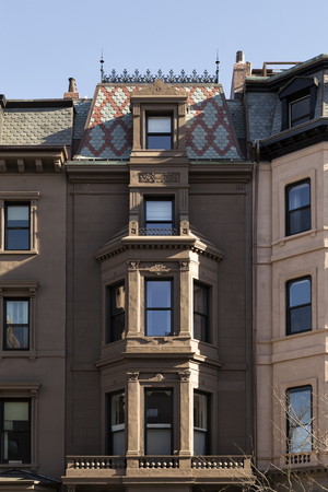 Windows of Bostonの写真素材