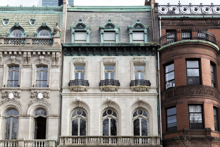 Windows of Bostonの写真素材