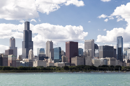 Chicago Skylineのeditorial素材