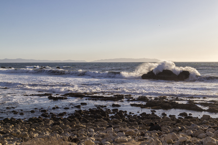 Splash With Sunsetの写真素材