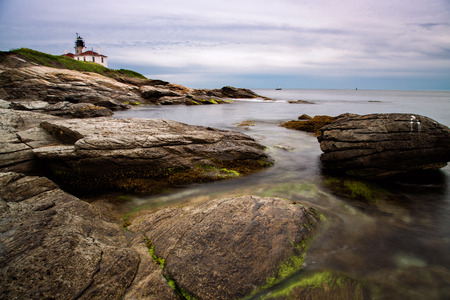 A Beautiful Sunset on the Beachの写真素材