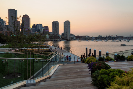 Fan Pier Park, Boston, Massachusetts
