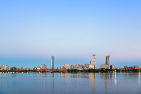 Boston Skylineの写真素材