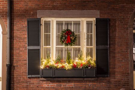 The Window Says Merry Christmas